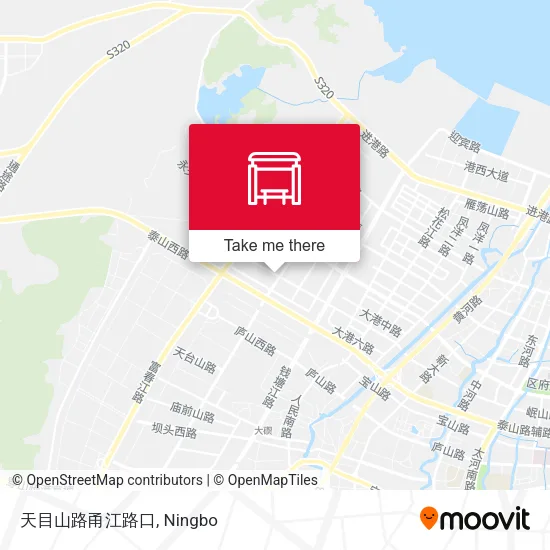 天目山路甬江路口 map