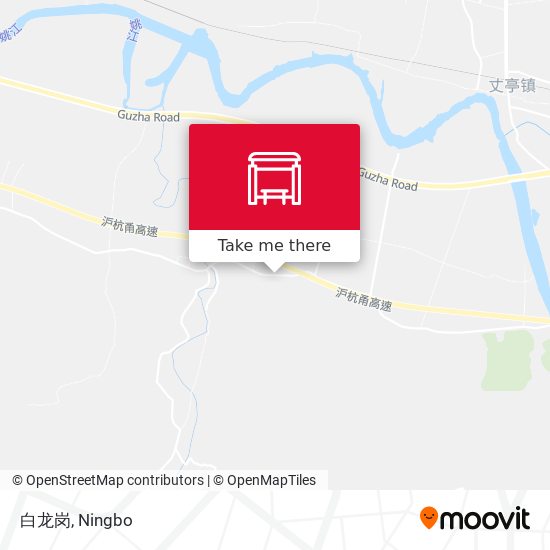 白龙岗 map