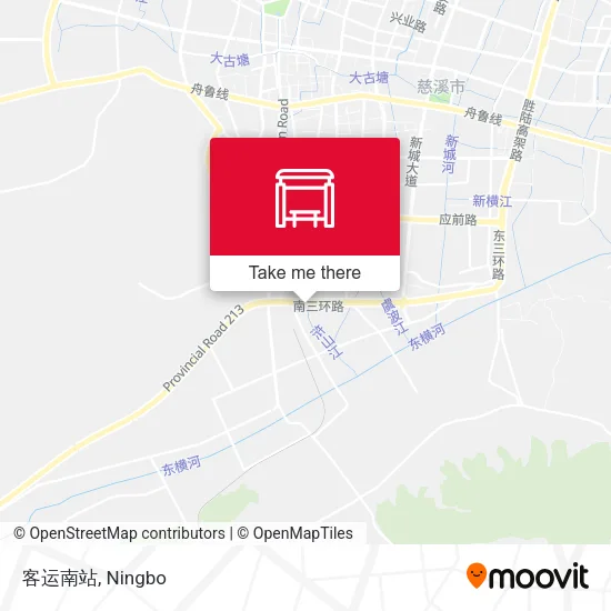 客运南站 map