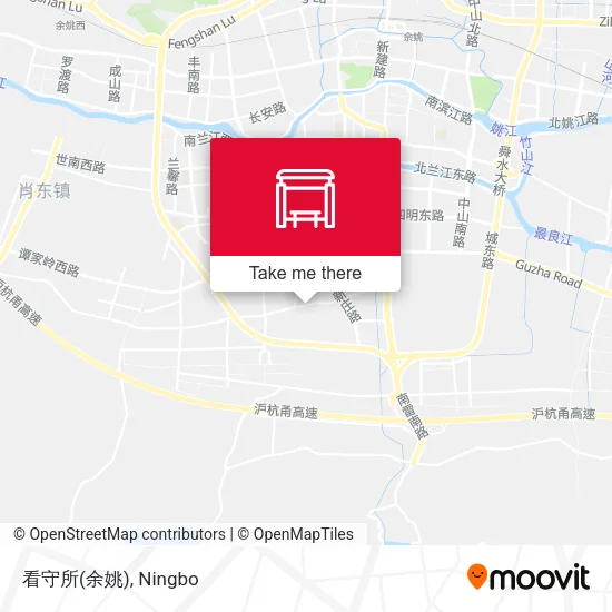看守所(余姚) map