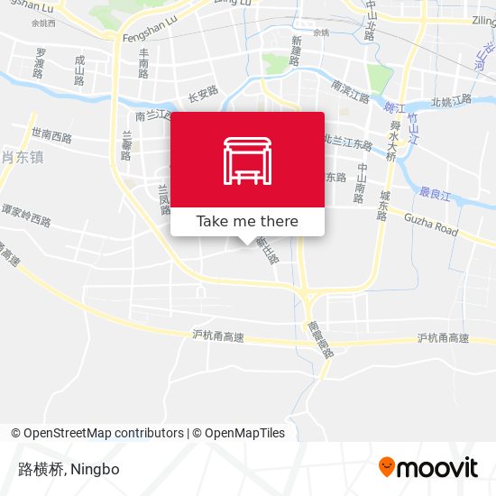 路横桥 map