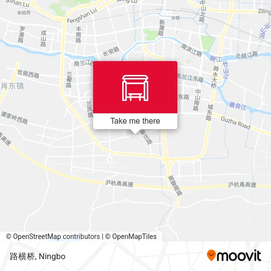 路横桥 map