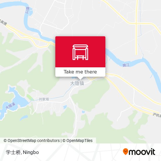 学士桥 map
