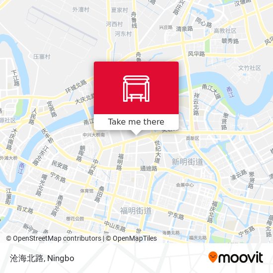 沧海北路 map
