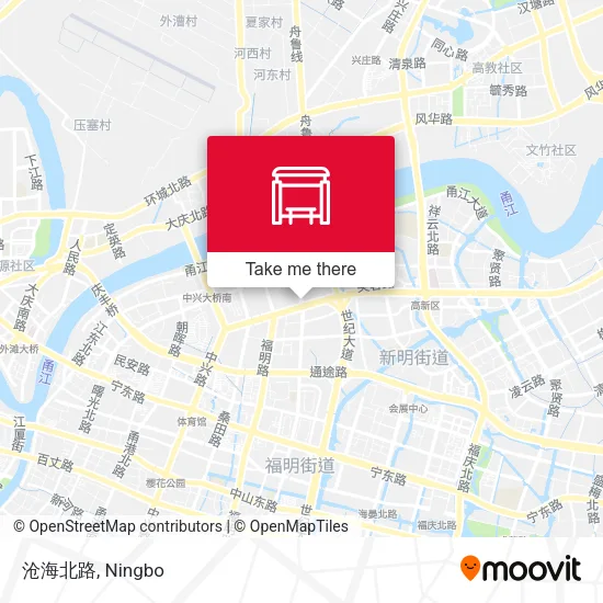沧海北路 map