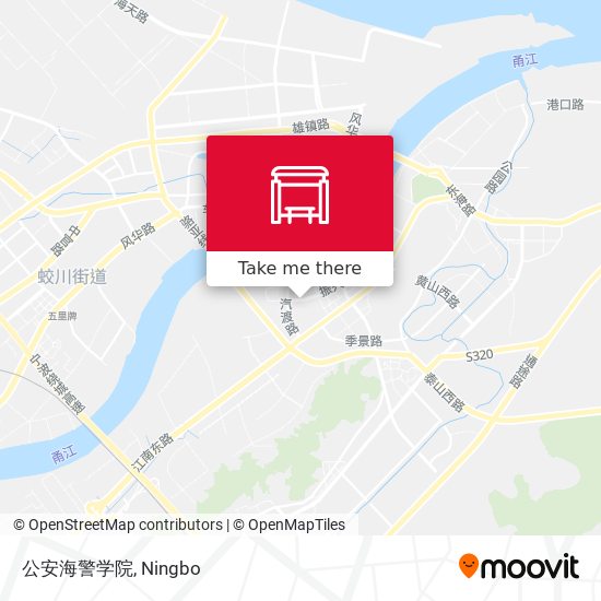 公安海警学院 map