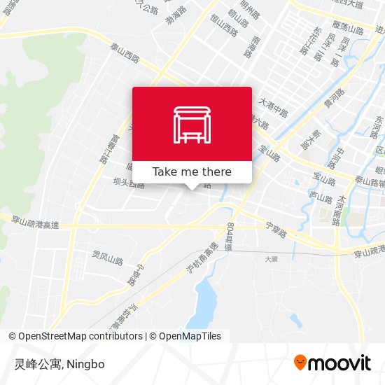 灵峰公寓 map