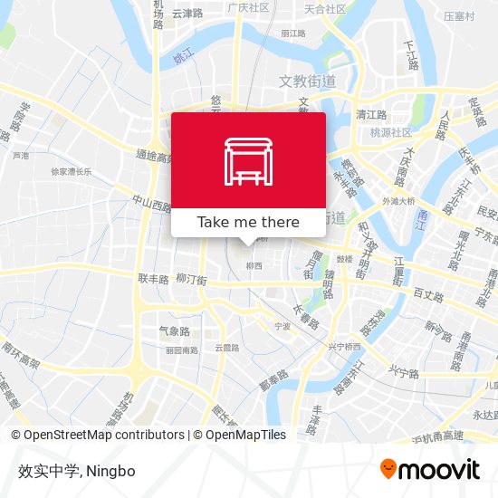效实中学 map