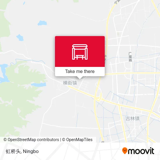 虹桥头 map