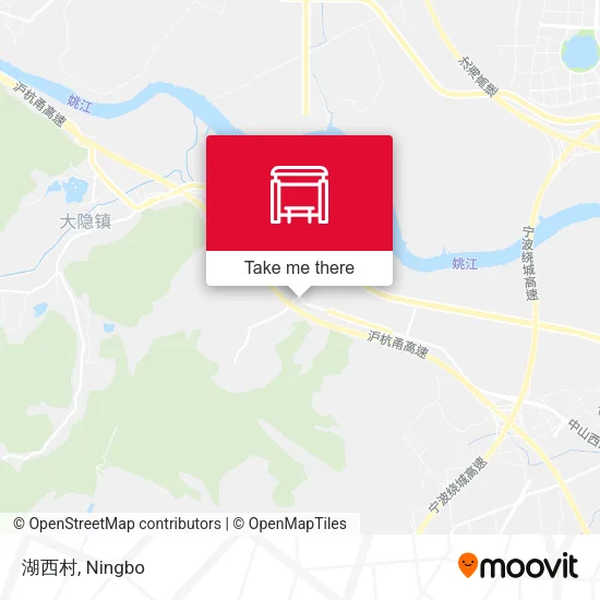 湖西村 map