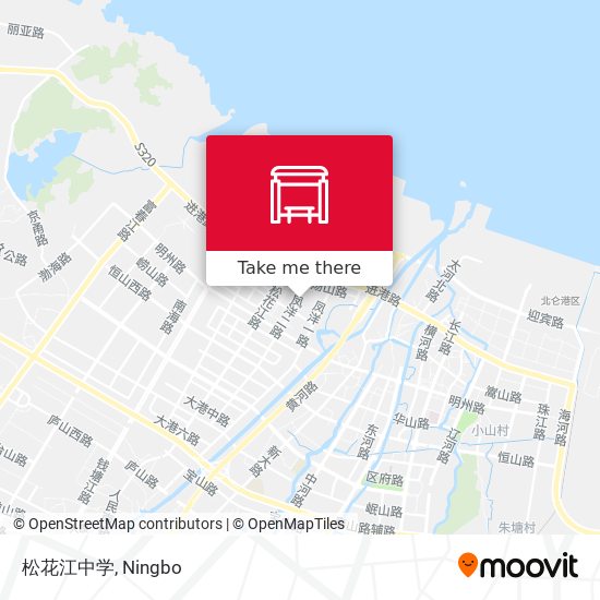 松花江中学 map