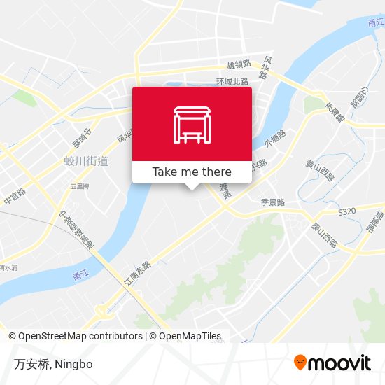 万安桥 map