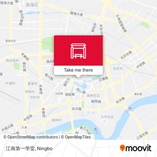 江南第一学堂 map