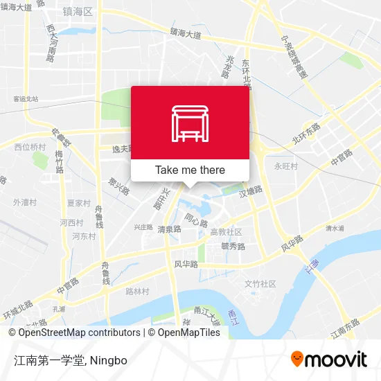 江南第一学堂 map