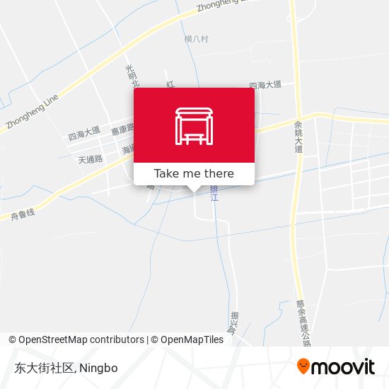 东大街社区 map