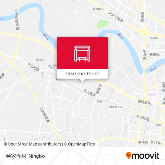 钟家弄村 map