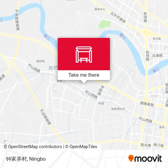 钟家弄村 map