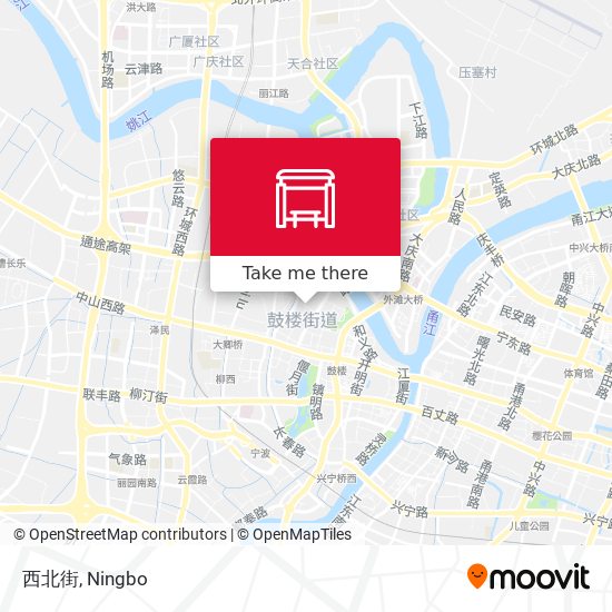 西北街 map