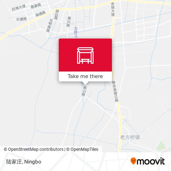 陆家庄 map