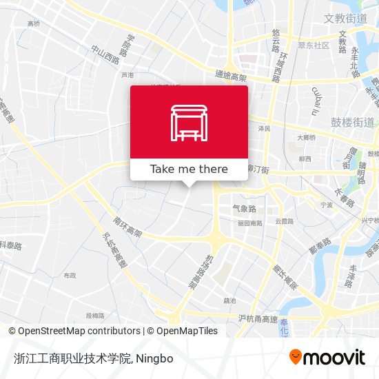 浙江工商职业技术学院 map