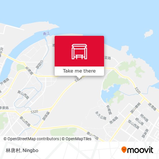 林唐村 map