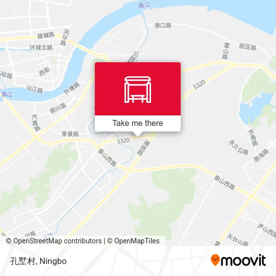 孔墅村 map