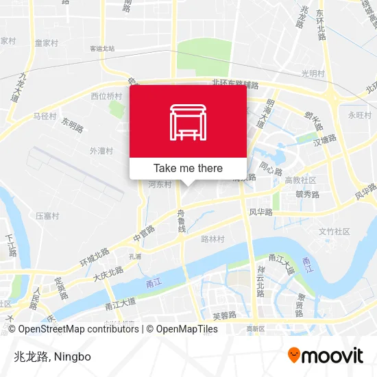 兆龙路 map
