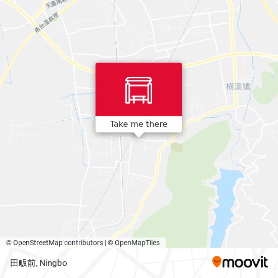 田畈前 map