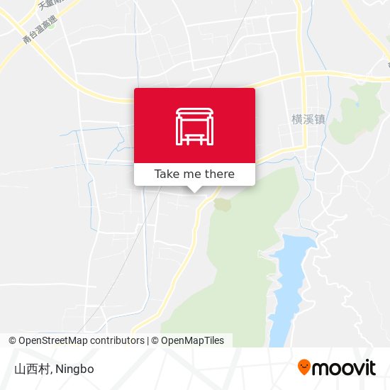 山西村 map