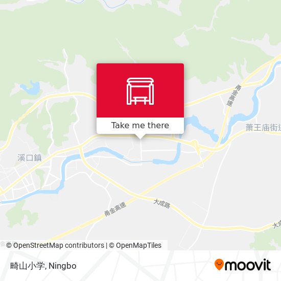 畸山小学 map