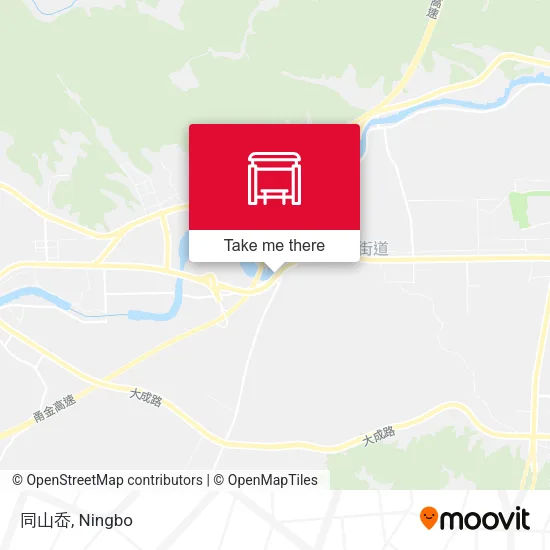 同山岙 map