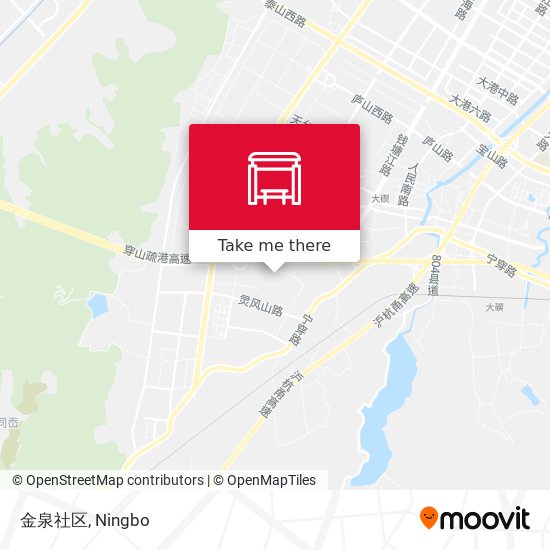 金泉社区 map