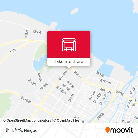北电宾馆 map