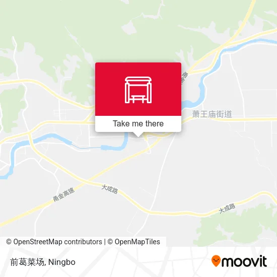 前葛菜场 map