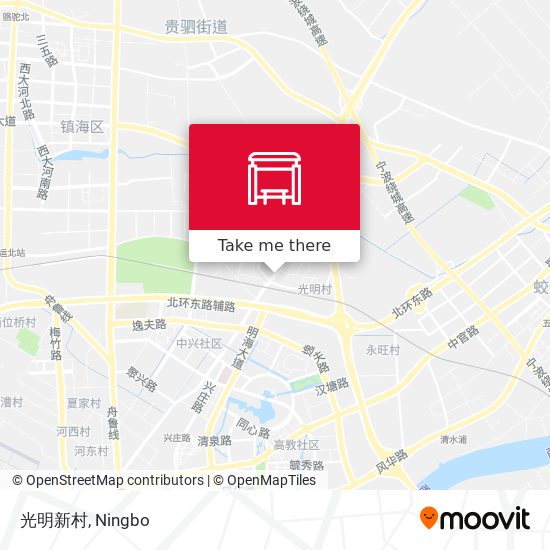光明新村 map