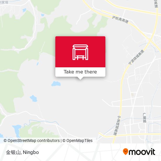 金银山 map