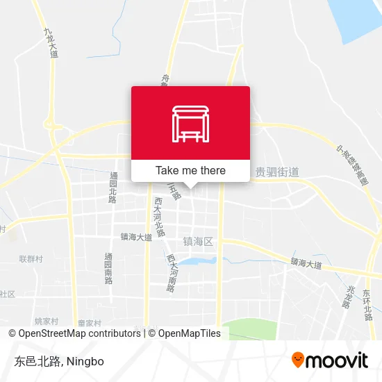 东邑北路 map
