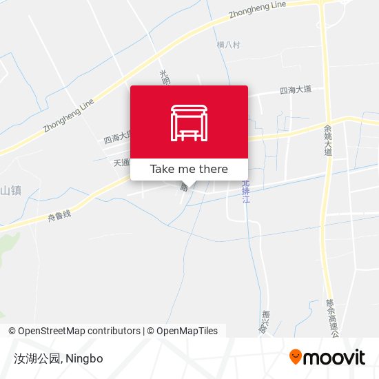 汝湖公园 map