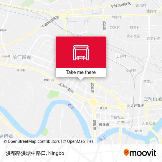 洪都路洪塘中路口 map