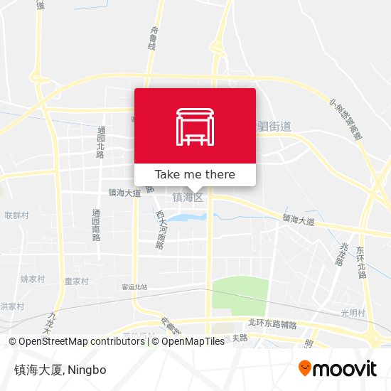 镇海大厦 map