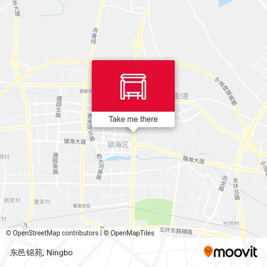 东邑锦苑 map