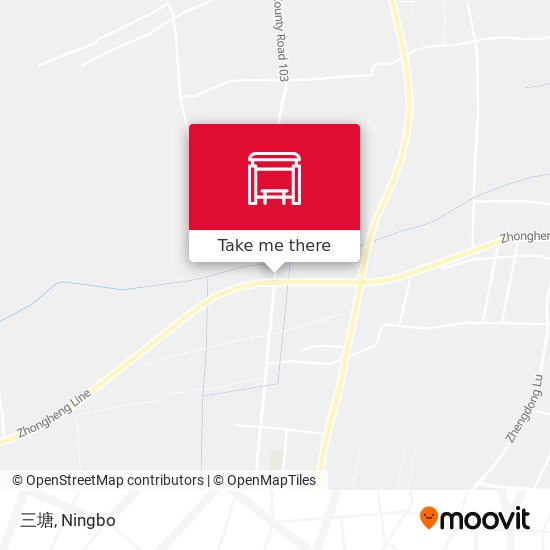 三塘 map