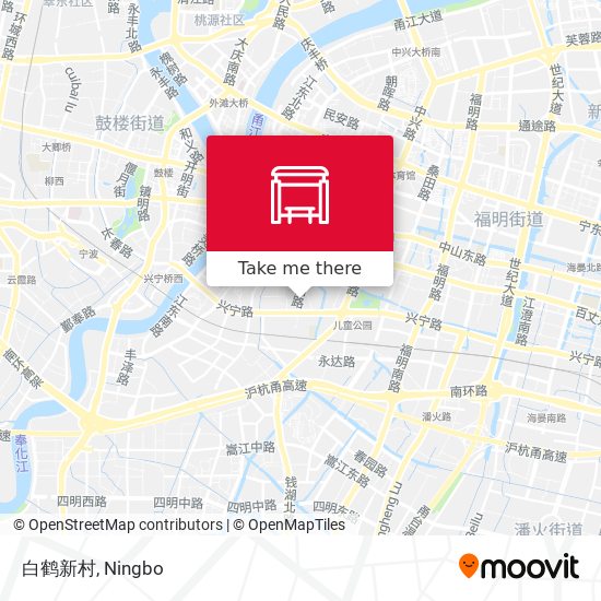 白鹤新村 map