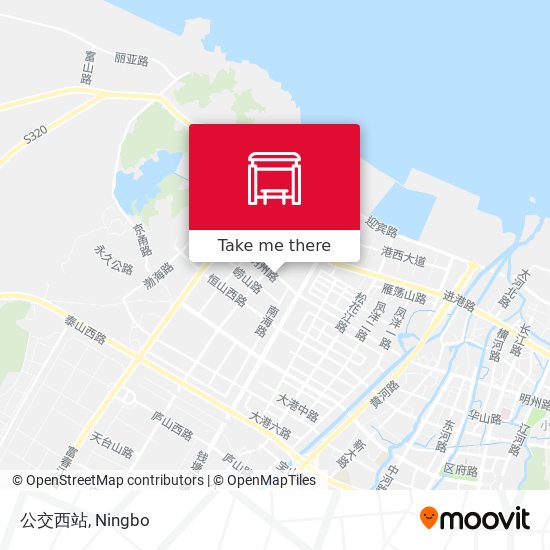 公交西站 map