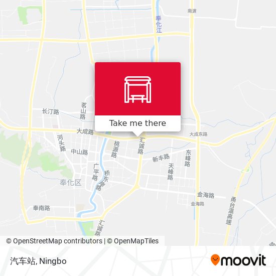 汽车站 map