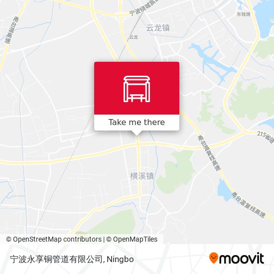 宁波永享铜管道有限公司 map