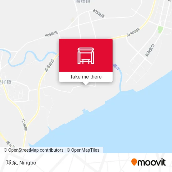 球东 map