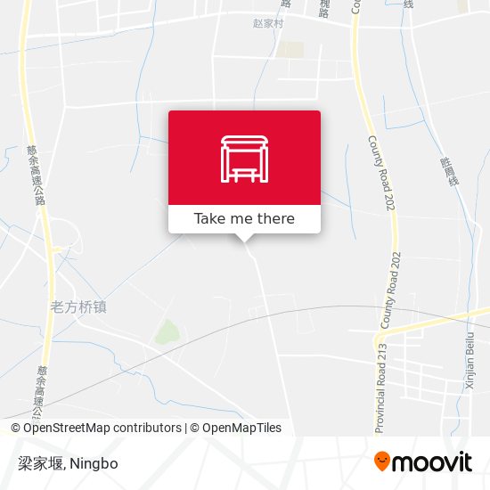 梁家堰 map