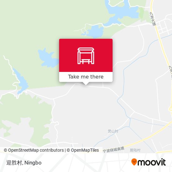 迎胜村 map