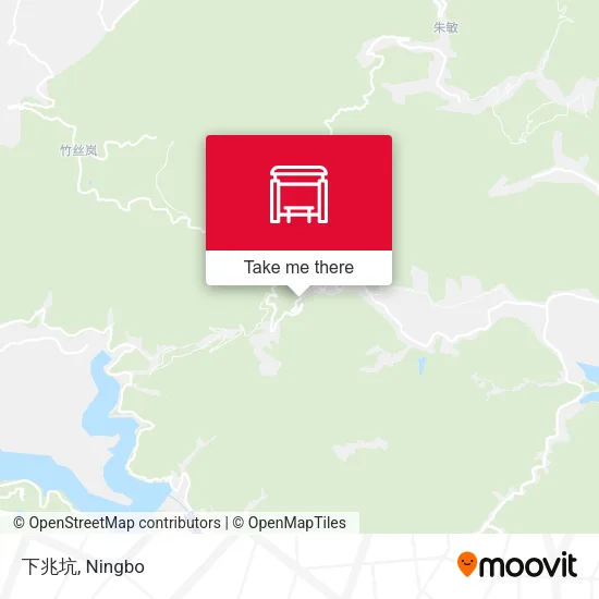下兆坑 map